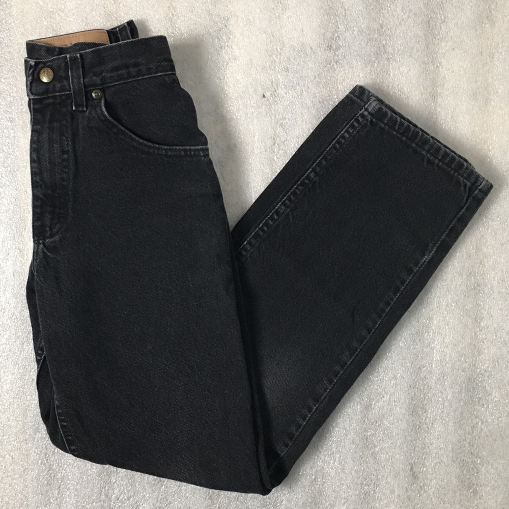 SOLD! Vintage Riders High Rise Jeans Black 22” Waist - Picture 15 of 16